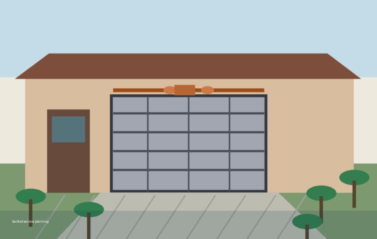 Garage door torsion spring gap check at a Katy home